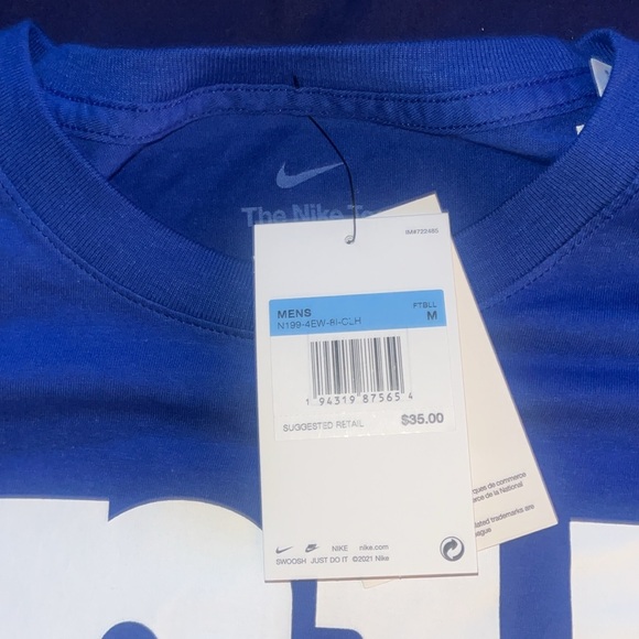 New York Giants Nike Medium Tee - Picture 3 of 4